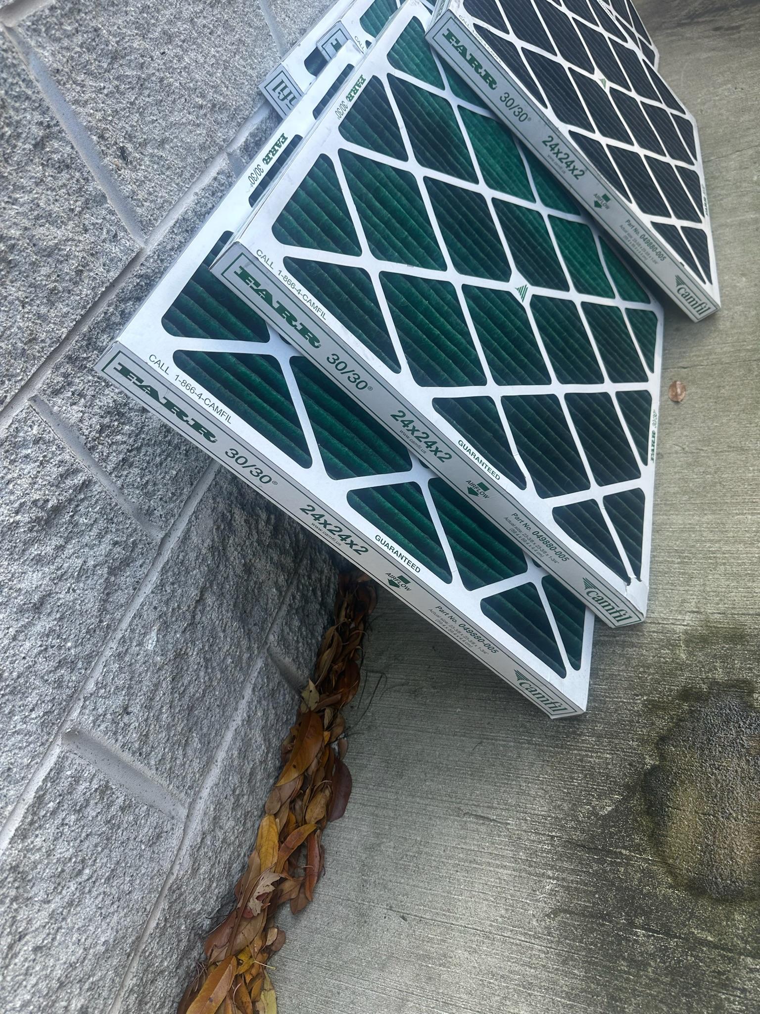 Project residential air filter replacement