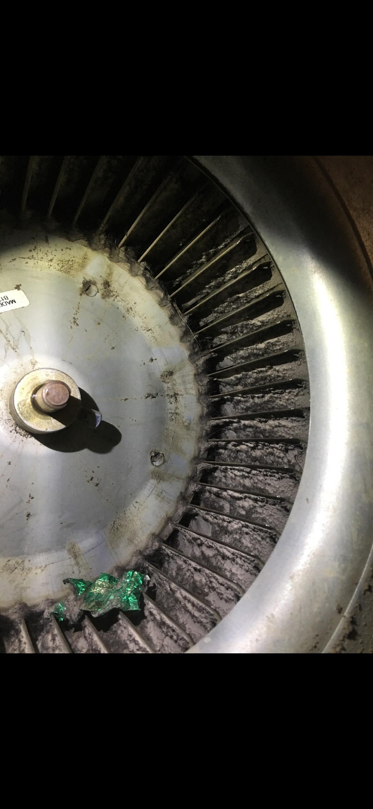 Project restoration blower wheel before